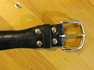 Buckle - front view
