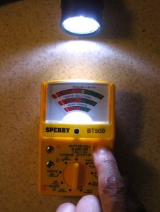 light meter test